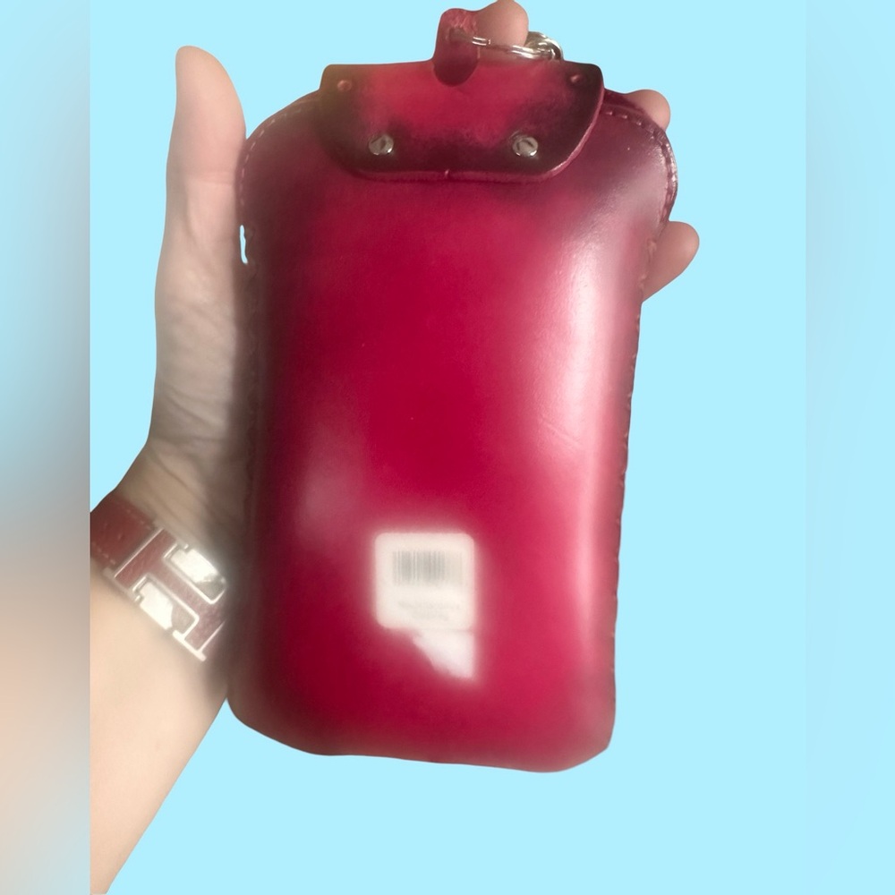 Red Elephant Leather Wallet/crossbody - Picture 8 of 9
